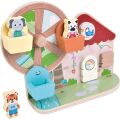 small foot Motorspielzeug mit Riesenrad Jungle Friends